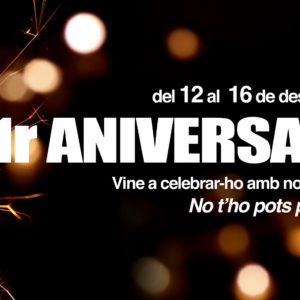 Primer aniversari de Samdance!
